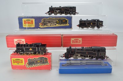Lot 206 - Hornby-Dublo 00 Gauge boxed and unboxed 2 and 3 Rail Locomotives and 2-Rail WR Coaches (7)