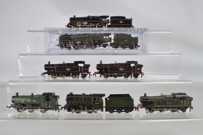 Lot 242 - Trix OO Gauge late 1950's - early 1960's metal body Locomotives and Graham Farish Pannier Tank (7)