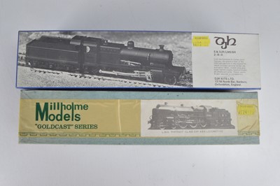 Lot 248 - 00 Gauge Millholme Models Patriot and DJH 2-8-0 Locomotive and Tender unmade kits (2)