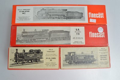 Lot 253 - Wills Finecast unmade 00 Gauge Locomotive Tank and Tender Kits (4)