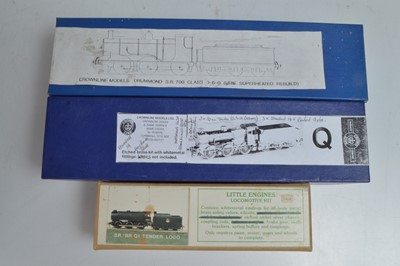 Lot 254 - Crownline and Little Engines  unmade 00 Gauge Locomotive Kits (3)