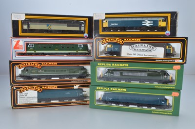 Lot 281 - Dapol Replica Mainline Lima Diesel Locomotives in BR liveries in original boxes 00 gauge (8)