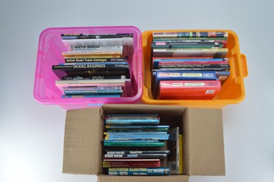 Lot 296 - Quality Railway hardback and softback books many with Modelling and Collecting themes (63)