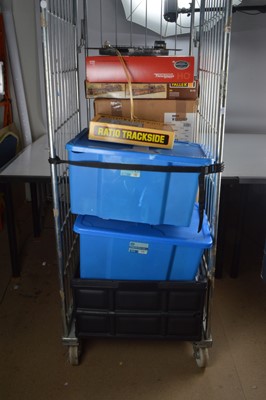Lot 305 - Hornby Tri-ang Fleischmann Faller and many other items of Buildings and scenic accessories 00 and H0 gauge (qty in 8 boxes)