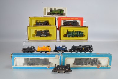 Lot 306 - Hornby Airfix Tri-ang Steam Tank Locomotives 00 Gauge (12)