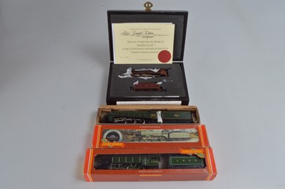 Lot 333 - Hornby Bachmann Liliput/Trix Steam Locomotives and tenders 00 gauge (4)