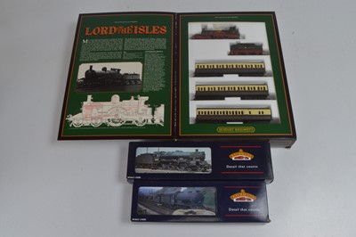 Lot 337 - Hornby Bachmann 00 gauge Steam Locomotives  in original boxes (3)