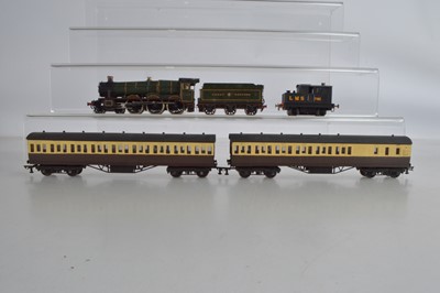Lot 345 - Kit built Locomotives and coaches 00 gauge (4)