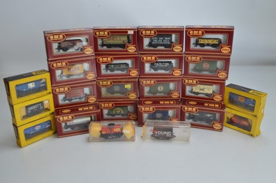 Lot 350 - Airfix Trix Liliput Freight wagons 00 gauge all in advertising liveries  in original boxes (26)