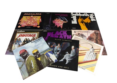Lot 16 - Black Sabbath LPs