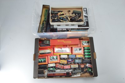 Lot 383 - Hornby Tri-ang Lima Liliput and other Locomotives Rolling stock and accessories 00 gauge (33)