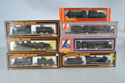 Lot 389 - Hornby Mainline Lima 00 gauge Steam Locomotives and tenders (7)