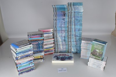 Lot 433 - Hornby Spares and Instructions leaflets with Livery guides and DVDs (qty in 6 boxes)