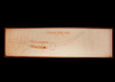 Lot 463 - Diagram of Gwinear Road West 1954