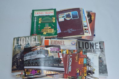 Lot 464 - A qty of Lionel and MTH advertising catalogues and books (30)