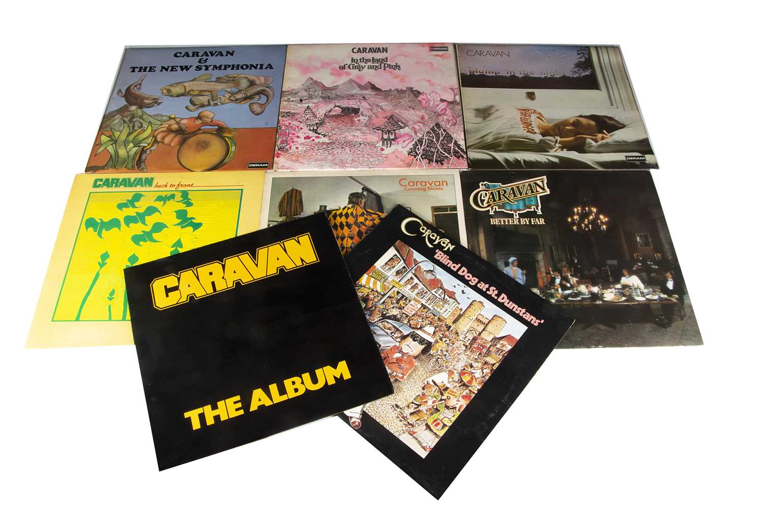 Lot 27 - Caravan LPs