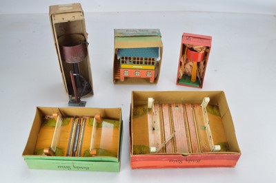 Lot 501 - five Hornby and similar O Gauge boxed accessories (5)