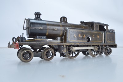 Lot 563 - A Bing O Gauge Tank 4-4-2 Locomotive in lined marsh umber Livery for the LBSCR No 11