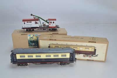 Lot 568 - PAYA O Gauge Wagons-Lit 2nd class Pullman Break Down Crane (2)