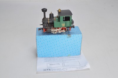 Lot 570 - ETS O Gauge Steam locomotive 'Julie' No 12 0-4-0 in original box