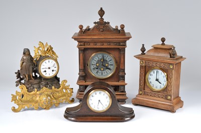 Lot 13 - Four various clocks