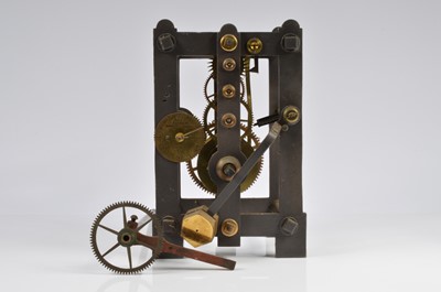 Lot 31 - A c1950s tower clock part movement by Fairer