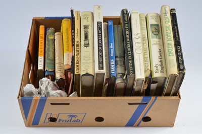 Lot 45 - A collection of watch and clock related books
