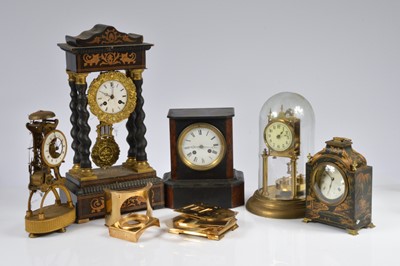 Lot 51 - Four mantle clocks