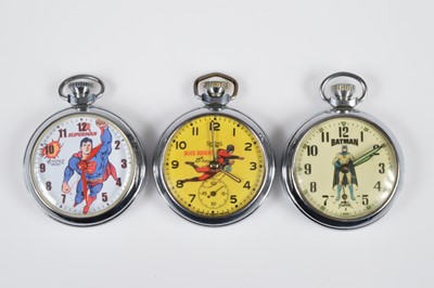 Lot 75 - Three Smiths novelty film and television related pocket watches