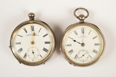 Lot 83 - Two Victorian silver pocket watches