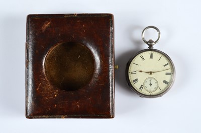 Lot 92 - A Victorian silver open face pocket watch