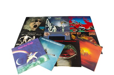 Lot 77 - Uriah Heep LPs