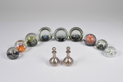 Lot 2 - Nine Caithness and other glass paperweights