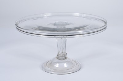 Lot 6 - A mid 18th century glass comport