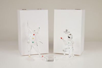 Lot 8 - Two modern Swarovski Crystal figures