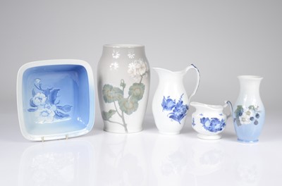 Lot 68 - Five pieces of Royal Copenhagen and Bing & Grondahl porcelain