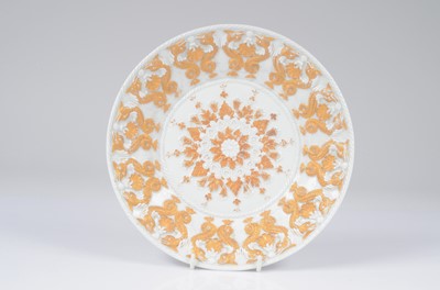 Lot 73 - A mid 20th century Meissen porcelain plate