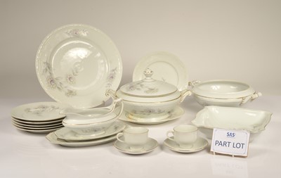 Lot 83 - Two part porcelain dinner services