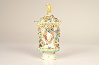 Lot 97 - A restored Dresden Region porcelain pot and cover