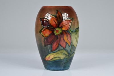 Lot 101 - A mid 20th century Moorcroft Pottery vase by Walter Moorcroft