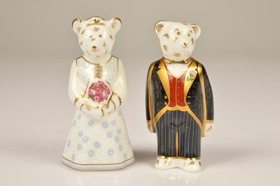 Lot 118 - Two Royal Crown Derby porcelain figures