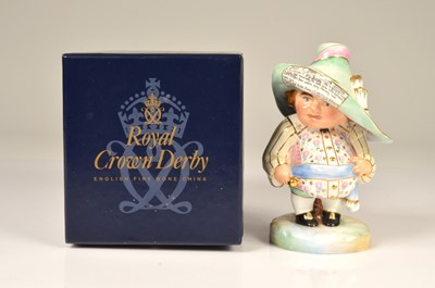 Lot 120 - A Royal Crown Derby porcelain Mansion House Dwarf figure