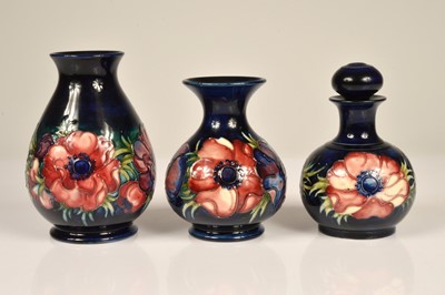 Lot 133 - Three pieces of Moorcroft pottery