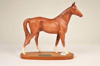 Lot 162 - A Beswick Pottery figure of a racehorse