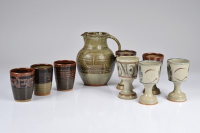 Lot 228 - Eight items of British Studio Pottery