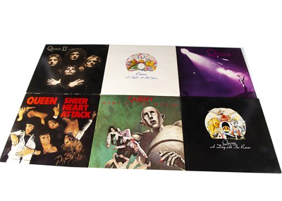 Lot 241 - Queen LPs