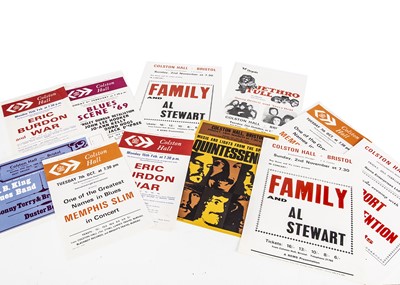 Lot 322 - Colston Hall Concert Flyers