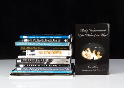 Lot 335 - Elvis Presley Books