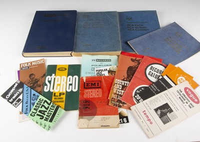 Lot 348 - Record Company Catalogues