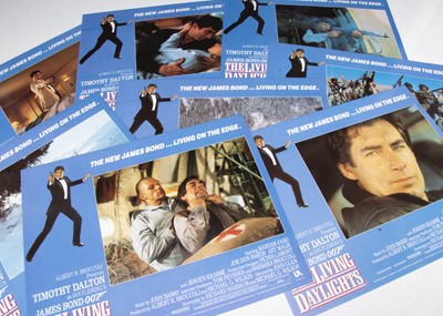 Lot 519 - The Living Daylights / James Bond Lobby Cards